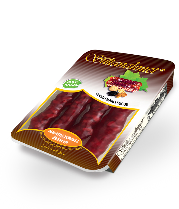 Churchkhela With Walnuts and Pomegranate