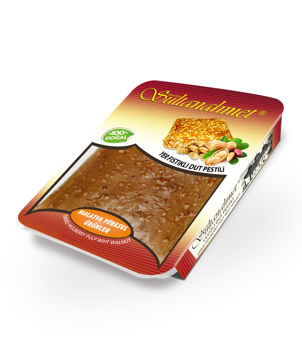 Mulberry Roll-Ups With Peanuts