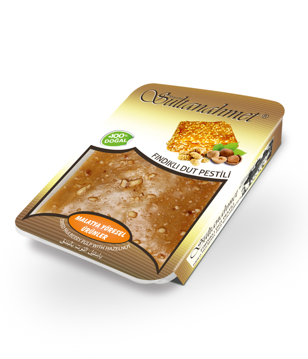 Mulberry Roll-Ups With Hazelnuts